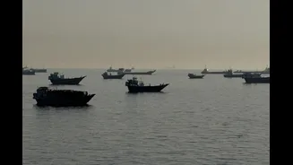 9 Indian Ships With Over 190 Seafarers Stuck Near Hormuz As Traffic Grinds To A Near Halt