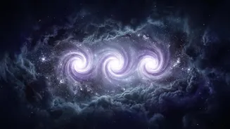 Three Black Holes In An Early Galaxy: The Finding Raises Questions About Early Black Hole Growth