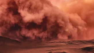 Space Orbiters Scan Seasonal Dust Storms On Mars To Prevent Rover Solar Shielding Failures