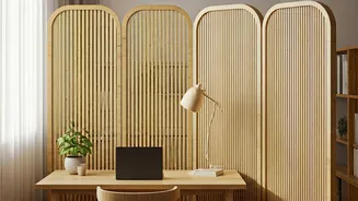 Light Bamboo Screens Are Perfect For Your Hybrid Workspace