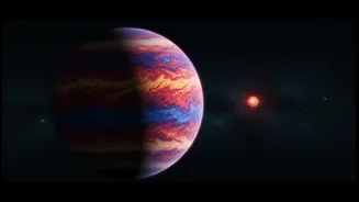 A Giant Planet Challenges Easy Space Assumptions