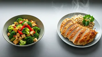 15-Minute Wonders: Delicious Vegetarian & Chicken Meals for Busy Days