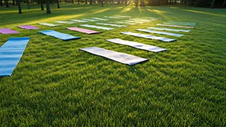 Young India Takes Over Parks For International Yoga Day
