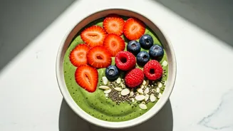 Energize Your Mornings: The Ultimate Vegan Almond Green Smoothie Bowl