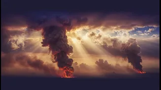 What Wildfires And Volcanoes could change about how aerosols and moisture interact above the troposphere