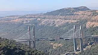 Mumbai-Pune Missing Link Project 93% Complete: Check Photos; Smart Features