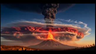 Why Wildfires And Volcanoes matter for how aerosols and moisture interact above the troposphere