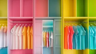 A 5-4-3-2-1 Wardrobe Can Be Colour-Coordinated without Looking Repetitive