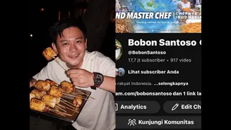 Bobon Santoso Umumkan Pensiun dari YouTube, Jual Akunnya Rp20 Miliar