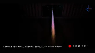 Abyom completes test campaign of BSE-II reusable rocket engine