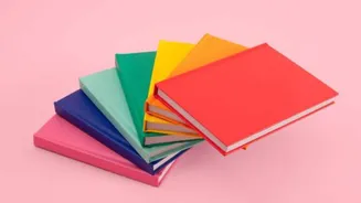 How to decorate your notebooks with wax print