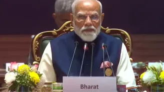 Why ‘Bharat’ Nameplate At PM Modi’s Desk Stole The Spotlight At India AI Impact Summit
