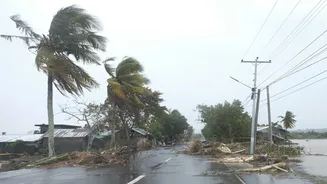 Philippines warns of deadly storm surges as massive Typhoon Fung-wong nears super typhoon strength
