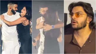 Veer Pahariya's reaction goes viral as AP Dhillon hugs and kisses 'Sky Force' actor's girlfriend Tara Sutaria at Mumbai concert