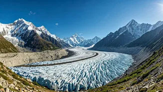 Enjoy Pristine Glacial Backdrops Packing Bags Toward Cool Lahaul Frontiers