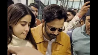 Varun Dhawan Channels His Gentlemanly Side, Escorts Janhvi Kapoor To Car Ahead Of Udaipur Wedding Performance