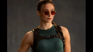 Tomb Raider First Look: Sophie Turner Debuts As Lara Croft, Internet Misses Angelina Jolie