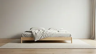 Upgrade Your Room Mattress Setup Using Clean Minimalist Low Frame Beds