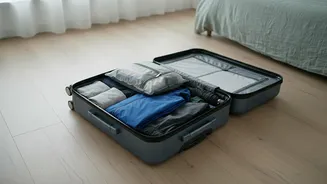Luggage Packing Hacks Seven Days Rainy Weather Gear In Seven Kilo Bag
