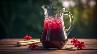 This Hibiscus Lemongrass Infusion Is Replacing Your Iced Coffee