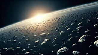 Saturn Outer Rings Are Actually Fields Of Floating Ice Rocks