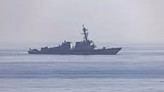 US Navy Destroyer Intercepts 2 Oil Tankers Attempting To Leave Strait Of Hormuz, Orders Them To Turn Back As Trump’s Blockade Begins
