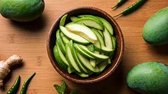 Summertime Zing: Crafting the Perfect Sweet & Sour Raw Mango Chutney