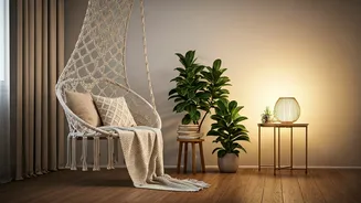 Turn Empty Apartment Corners Into Cozy Macrame Reading Nooks