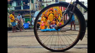 IMD forecasts rain during Durga Puja in South Bengal