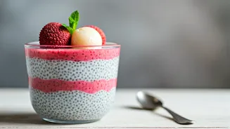 The Gorgeous Litchi Chia Seed Pudding Trend Explained
