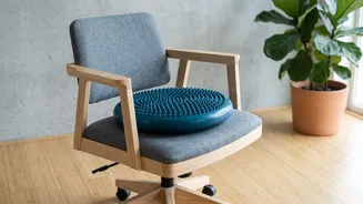 Yoga For Desk Workers Easy Chair Stretches Relieve Neck Strain During Busy Workdays