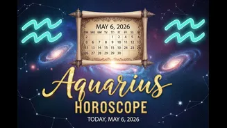 Aquarius Horoscope Today, May 6, 2026