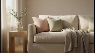 A Softer Accent Colour Can Update a Room Without Replacing Furniture