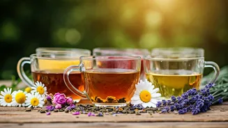 5 Herbal Teas for Radiant Skin & Hair: A Natural Glow