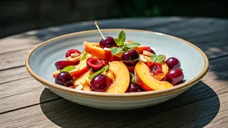 Stone Fruit Salads Bring Sweet Relief To Summer