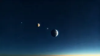 Mercury Venus Jupiter Conjunction Brightens Up Clear Western Skies