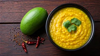Seasonal Zing: A Tangy Raw Mango Dal Tadka Recipe for Summer