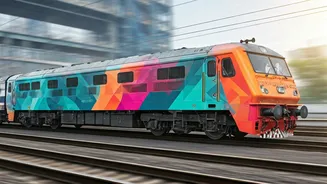 Vinyl-Wrapped Trains: A Colorful Revolution on Indian Railways