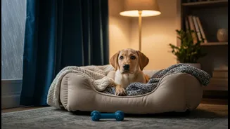 How to create safe spaces for pets facing monsoon noise anxiety