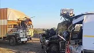 MP Bomb Squad Jawans Killed In Road Accident