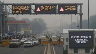 Fuel Curbs, WFH Mandate, Non-BS VI Vehicles Out: Will This Finally Tame Delhi's AQI?