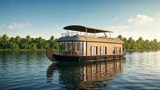 Plan Your Dream Honeymoon Aboard Serene Private Nileshwar Water Houseboats