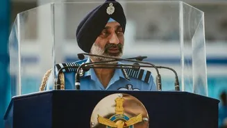 IAF chief AP Singh flew final Kiran trainer at Dundigal