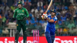 IND vs PAK, T20 World Cup 2026: Ishan Kishan’s Gets To Fifty With A Four After Early Jolt