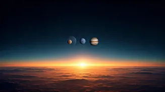 Track Mercury, Venus, And Jupiter Clustering Together Low Tonight