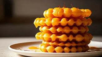 Jalebi Waffles Are Having A Viral Moment