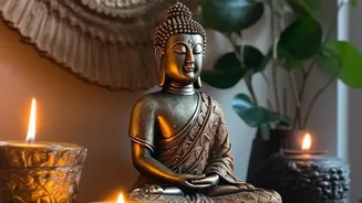 An Uncluttered Puja Space Can Become The Centrepiece Of A Modern Navratri Home