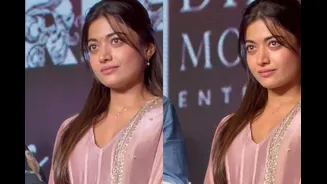 Rashmika Mandanna Turns Emotional At The Girlfriend Success Party, Video Goes Viral