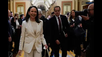 Venezuelan opposition leader Machado says she presented Nobel medal to Trump