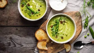 Pair peas with mint for a refreshing flavor